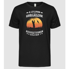 Pólómánia A legjobb Horgászok Augusztusban születnek - Férfi Alap póló