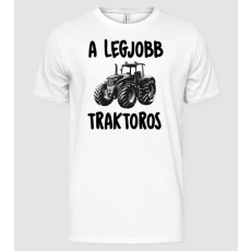 Pólómánia A legjobb traktoros - Férfi Alap póló