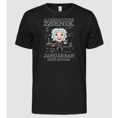 Pólómánia A legnagyobb zsenik januárban születnek - Férfi Alap póló