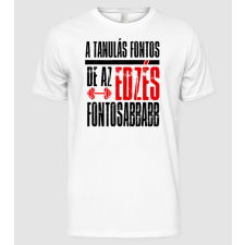 Pólómánia A tanulás fontos - Férfi Alap póló férfi póló