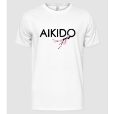 Pólómánia aikido-sakura-3color - Férfi Alap póló férfi póló