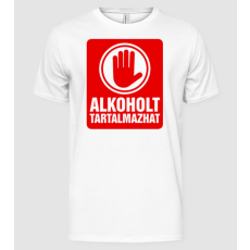 Pólómánia Alkoholt tartalmazhat - Férfi Alap póló