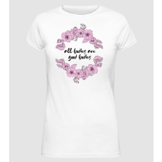 Pólómánia All bodies are good bodies floral - Női Alap póló