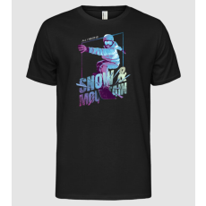 Pólómánia All I need is Snowboard - Férfi Alap póló