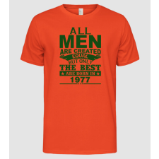 Pólómánia All men are created - 1977 - Férfi Alap póló férfi póló