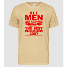Pólómánia All men are created - 2007 - Férfi Alap póló férfi póló
