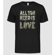 Pólómánia All you need is lóvé - Férfi Alap póló férfi póló