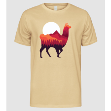 Pólómánia Alpaka Erdő - Férfi Alap póló férfi póló