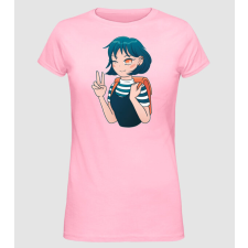 Pólómánia Anime Lány - Női Alap póló női póló