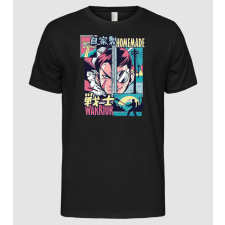 Pólómánia Anime Vaporwave Home Made Warrior - Férfi Alap póló férfi póló