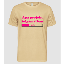 Pólómánia Apa projekt folyamatban - Férfi Alap póló férfi póló