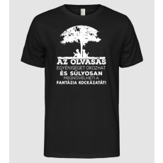 Pólómánia Az olvasás egyéniséget okozhat - Férfi Alap póló