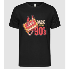 Pólómánia Back to the 90s Vissza a 90-es évekbe Retro - Férfi Alap póló
