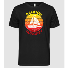 Pólómánia Balaton hungary bor vitorlás - Férfi Alap póló