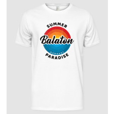 Pólómánia Balaton summer paradise retro - Férfi Alap póló férfi póló