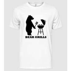 Pólómánia Bear Grills - Férfi Alap póló