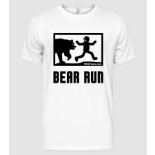 Pólómánia Bear Run - Férfi Alap póló férfi póló