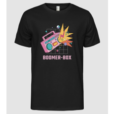 Pólómánia Boomer Box Magnó Retró - Férfi Alap póló