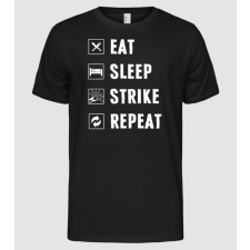 Pólómánia Bowlingos napi rutin (angol) - Férfi Alap póló férfi póló