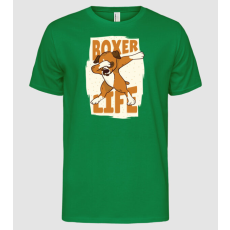 Pólómánia Boxer Life DAB - Férfi Alap póló