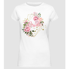 Pólómánia BRIDE roses floral - Női Alap póló
