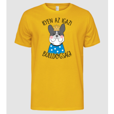 Pólómánia Bulldogság királyfi - Férfi Alap póló