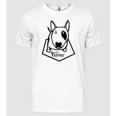 Pólómánia Bullterrier - Férfi Alap Póló