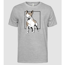 Pólómánia Bullterrier Kutyás póló - Férfi Alap póló