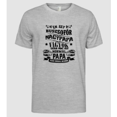 Pólómánia Buszsofőr nagypapa - Férfi Alap póló