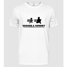 Pólómánia Chaser and Chubby - Férfi Alap póló férfi póló