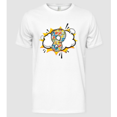 Pólómánia Comic Number 8 - Férfi Alap póló