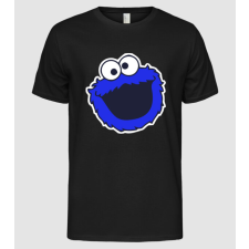 Pólómánia Cookie Monster Face - Férfi Alap póló férfi póló
