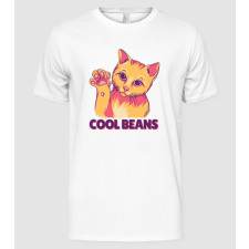Pólómánia Cool Beans - Cica Tappancs - Férfi Alap póló férfi póló
