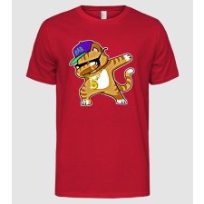 Pólómánia Cool Cat DAB - Férfi Alap póló férfi póló