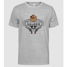 Pólómánia Cowboy saloon western - Férfi Alap póló férfi póló