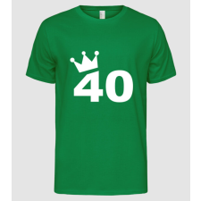 Pólómánia Crown Year - 40 - Férfi Alap póló férfi póló