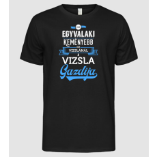 Pólómánia Csak egyvalaki keményebb Vizsla - Férfi Alap póló