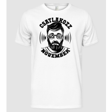 Pólómánia Csatlakozz a No Shave November mozgalomhoz - Férfi Alap póló férfi póló