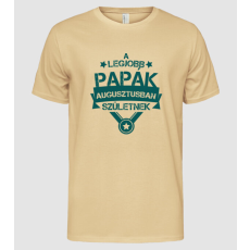 Pólómánia Csillagos legjobb papák augusztus - Férfi Alap póló