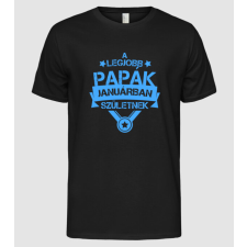 Pólómánia Csillagos legjobb papák január - Férfi Alap póló férfi póló