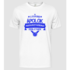 Pólómánia Csillagos legjobb szülinapos ápoló AUGUSZTUS - Férfi Alap póló