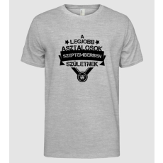 Pólómánia Csillagos legjobb szülinapos asztalos-szeptember - Férfi Alap póló