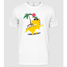 Pólómánia cuki dinó nyár - Férfi Alap póló férfi póló