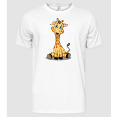 Pólómánia Cute giraffe - Férfi Alap póló