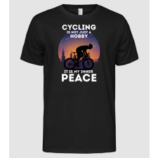 Pólómánia cycling is not just a hobby - Férfi Alap póló férfi póló