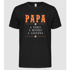 Pólómánia dad the man_hun_papa_4632 - Férfi Alap póló