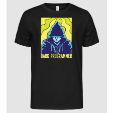 Pólómánia Dark Programmer - Férfi Alap póló férfi póló