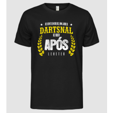 Pólómánia DARTSOS após - Férfi Alap póló