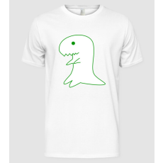 Pólómánia Dino támadás - Férfi Alap póló