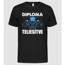 Pólómánia Diploma teljesítve Ballagásra - Férfi Alap póló férfi póló